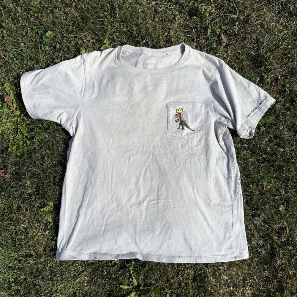 Uniqlo SPRZ NY Jean‎ Michel Basquiat Pocket Tee Mens Medium